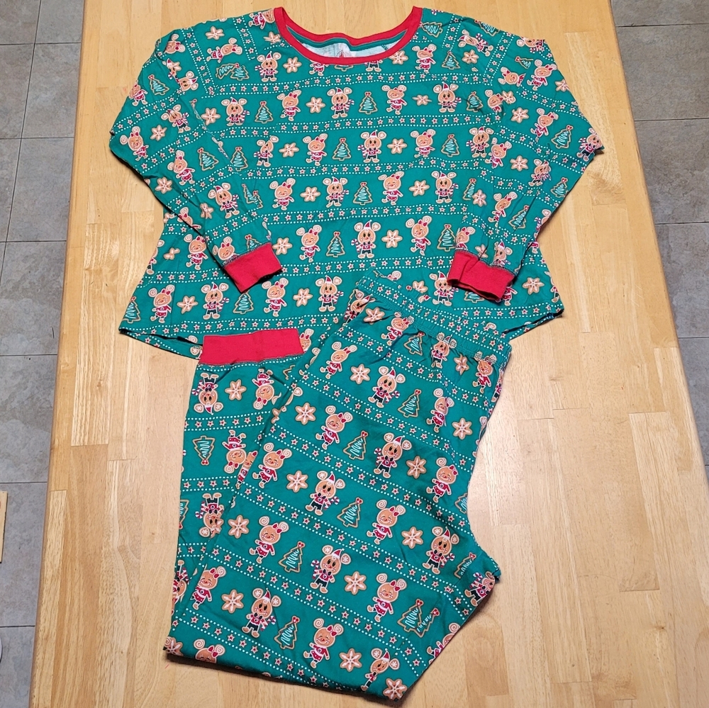 Disney Minnie & Mickey Gingerbread Pajamas